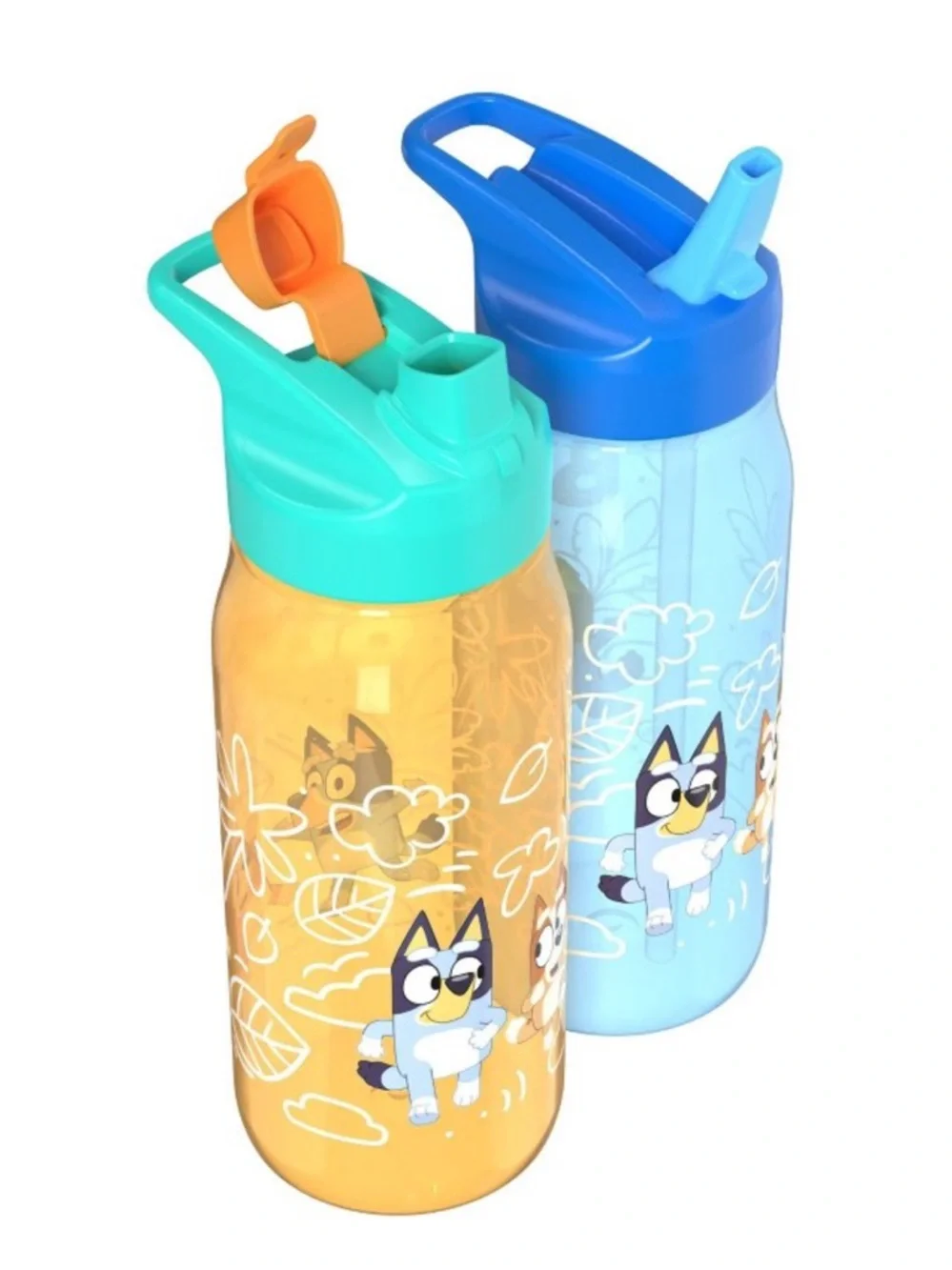 Zak Designs 2pk 16 oz Hydration Bottle Bluey Design, Target Bullseye Playground
